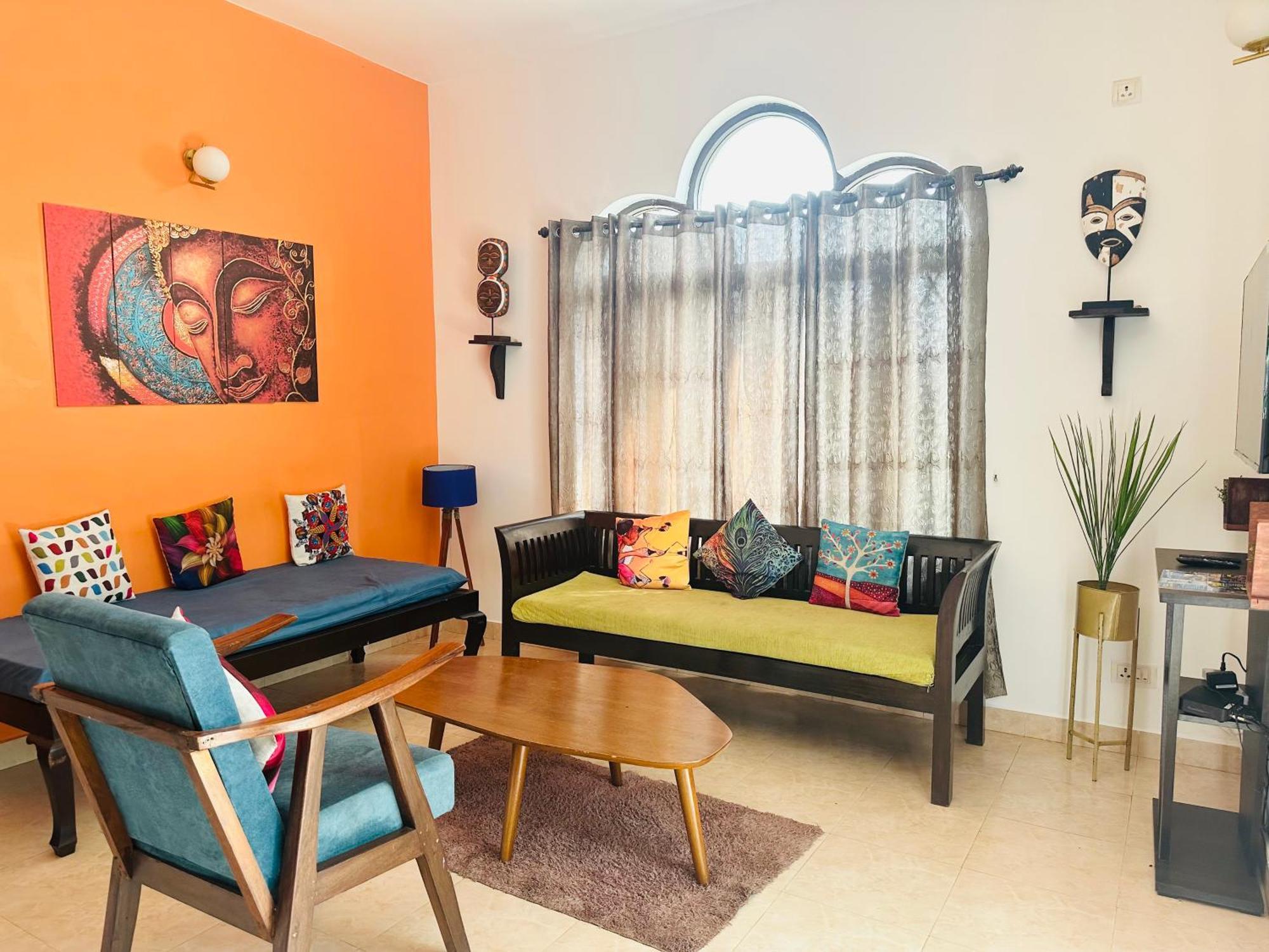 Gr Stays - Duplex 3Bhk Villa With Pool Arpora I Baga Beach 5 Mins エクステリア 写真