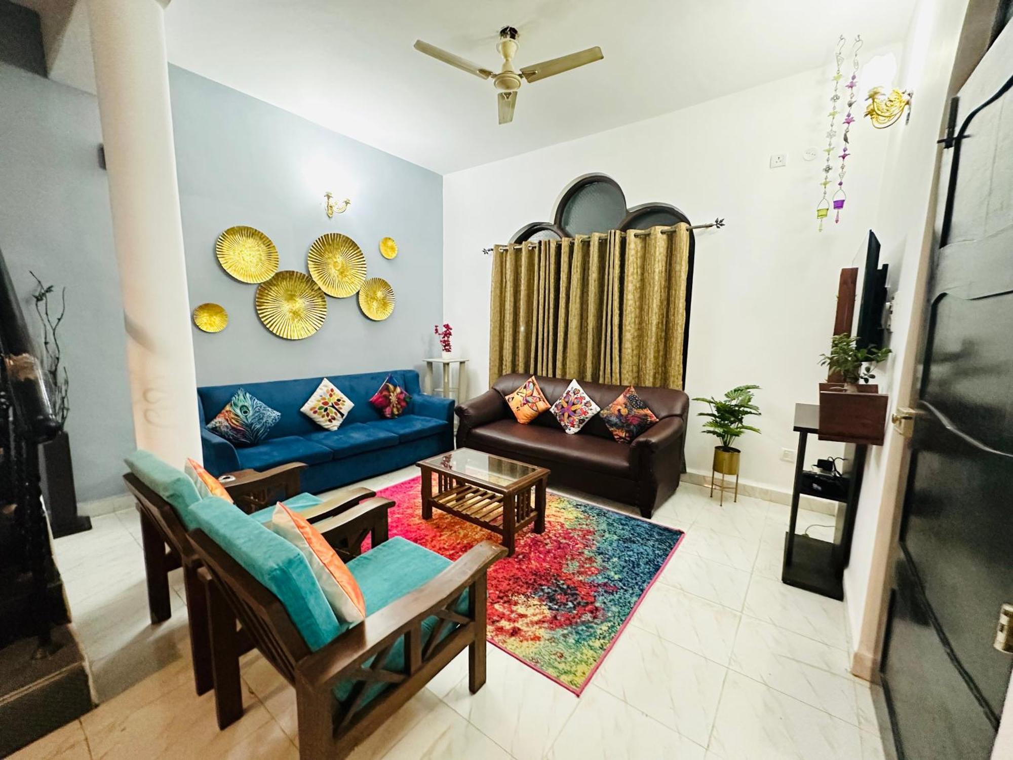 Gr Stays - Duplex 3Bhk Villa With Pool Arpora I Baga Beach 5 Mins エクステリア 写真